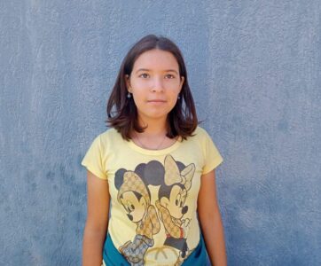 Fiorella and her family participate in the Nations Help sponsorship program in Pedro Juan Caballero, Paraguay.